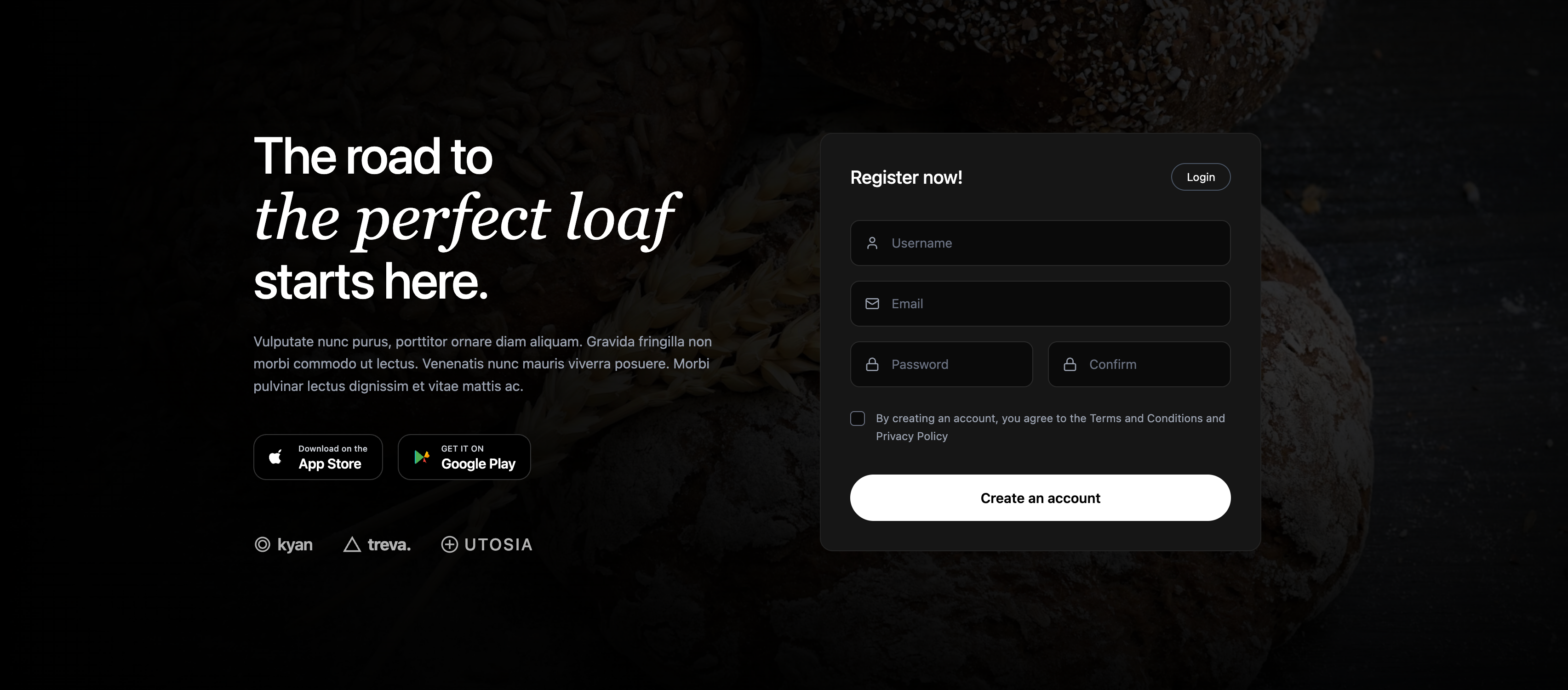 Dark Artisan Registration